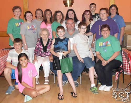 Relay for Life committee members, team leaders, team members and family members attended the Wrap-Up Party at Pizzeria.