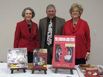 President Fannie Watson, Dr. O'Neal, and 1st Vice President Melba Pahal