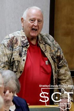 Tom Trussell, resident of Huxley,