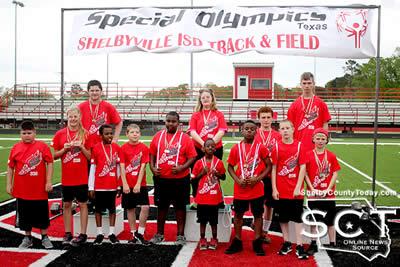 Shelbyville Special Olympians