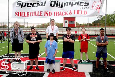 Sabine County Special Olympians