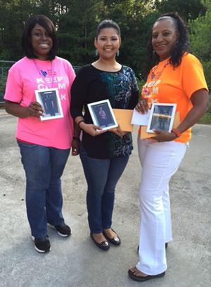 Ja’Mense Bryant, Marlene Hernandez and Debbra Johnson, were the top three biggest losers of weight.  Winners were announced at a ceremony held at the Piney Woods Outreach Center on Tuesday, May 17, 2016.