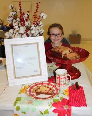 Camille Greer - 1st Place Junior Food Show Display