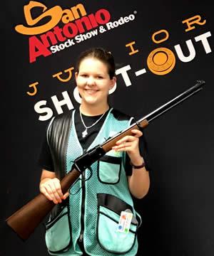 Konner Windham placed 5th in the finals of the Junior Shootout in San Antonio.