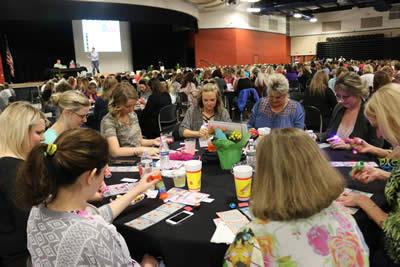 500 guests gathered to support Panola College and play Bingo for a chance to win a designer purse.
