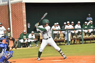 Picture of Sophomore Colby Price (Nederland, TX), Colby collected 9 hits in 13 at-bats with 2 home runs, 1 double, 7 RBI's, 6 runs scored, and 2 walks in the three game sweep of Paris Junior College.
