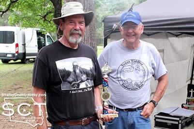 The longest distance award was presented to Tony Swain, who traveled 15 hours from Davenport, Iowa to participate in the event.