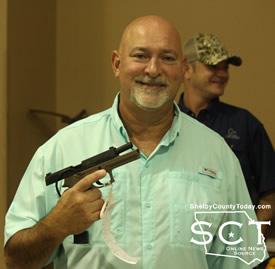 Dan Hodge was the winning bidder on the 2017 Handgun of the Year