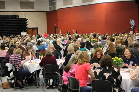 500 guests gathered to support Panola College and play Bingo for a chance to win a designer purse.