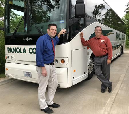 Brian Naples, left, and Bill Offer will teach Texas government and Texas history during the May term. The course will include a week-long field trip to museums and other sites of interest around the state.