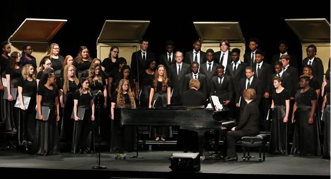 The Panola College Choir performed in concert on April 10.