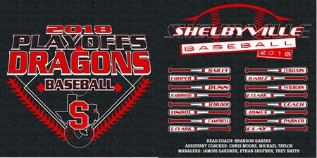 Shelbyville Baseball Playoff Shirts Now Available