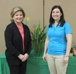 New Members: (L to R) Cindy Brown and Anna Stuever