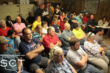 The August 18, 2015 meeting of the Timpson City Council was well attended with Concerned citizens and business owners.