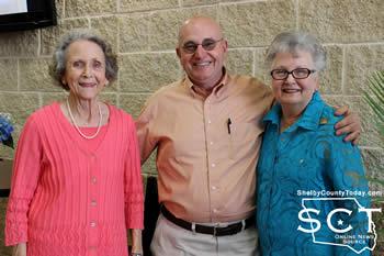 From left: Fannie Watson, Donald Monroe, and Dot Golden