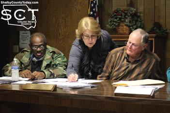 December 29, 2015 - Wolfe smiles as Mayor Smith briefly writes out her resignation for his benefit.