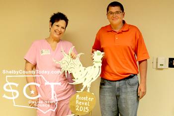 #20 Fancy Chick, Student Artist Zach Fausett & Taylor Morris, Business Host Windham Dental Clinic