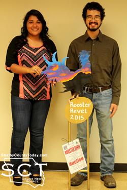 #5 Sunset Chick, Student Artist Lorena Huichapa, Business Host Kyle Coffin DDS