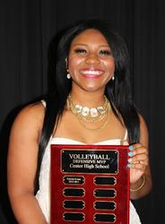 Volleyball, Defensive MVP, Katesia Evans