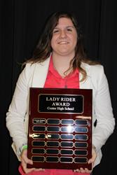 Lady Rider Award,  Cheyenne Woodard