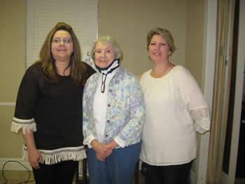 (from left): Sherry Harding, Linda Anderson, and Brandi Emanis
