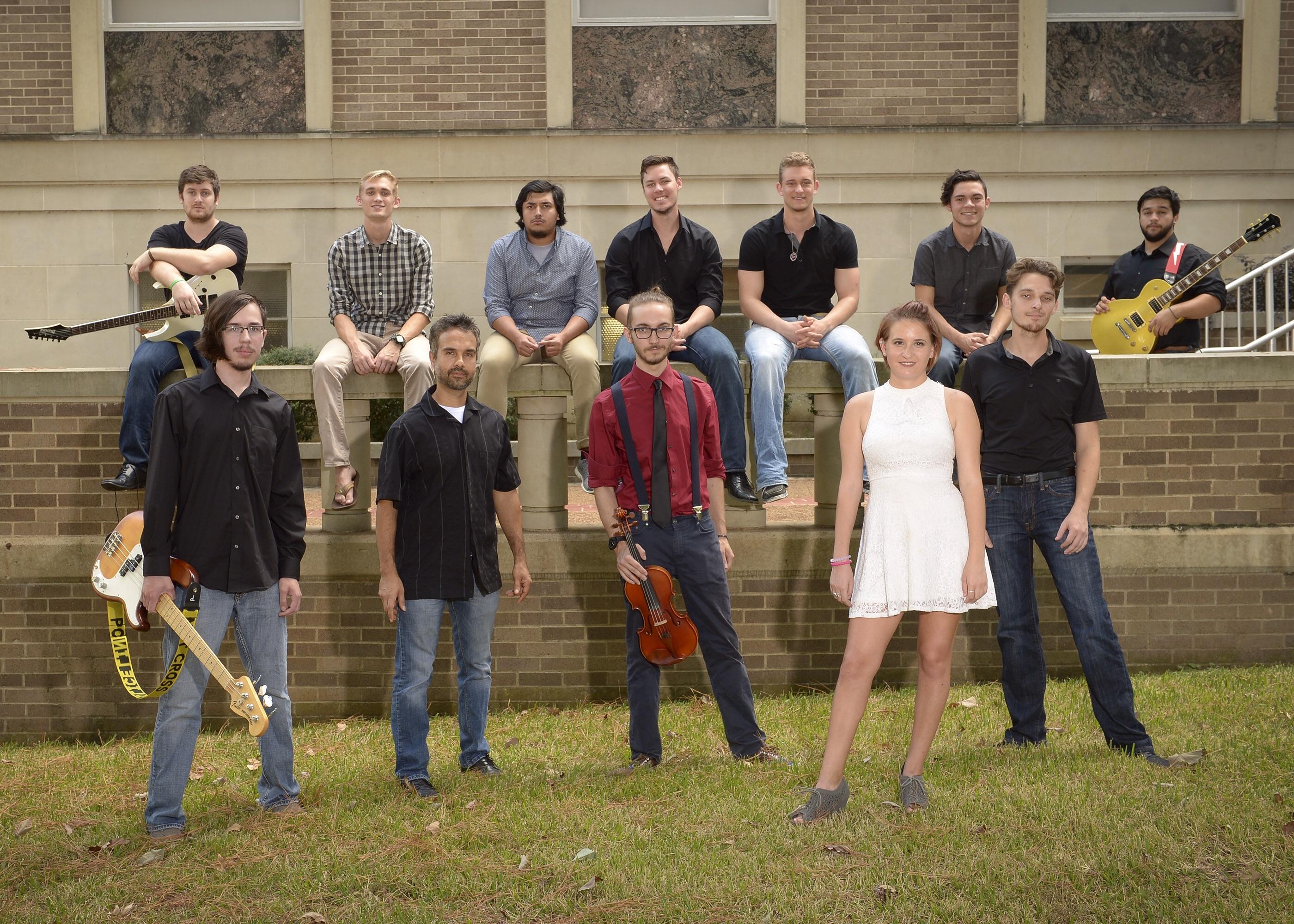 Two Rockin’ Axes ensembles will perform music from the 1980s in a concert at 7:30 p.m. Thursday, Dec. 8, in Cole Concert Hall on the SFA campus.