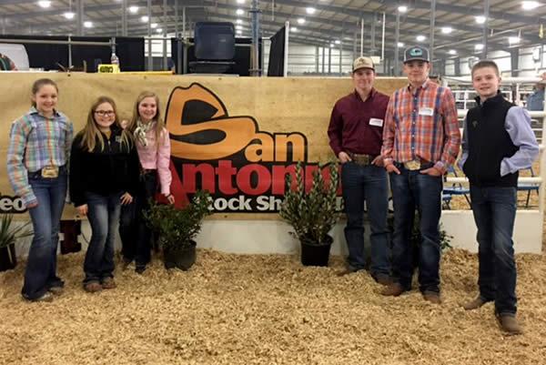 San Antonio Livestock Judging Teams