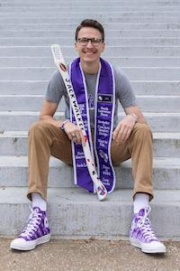Heath Sharr, a graphic design major from Jacksonville, received a Best of SFA Award.